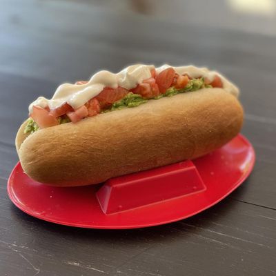 Hot dog italiano