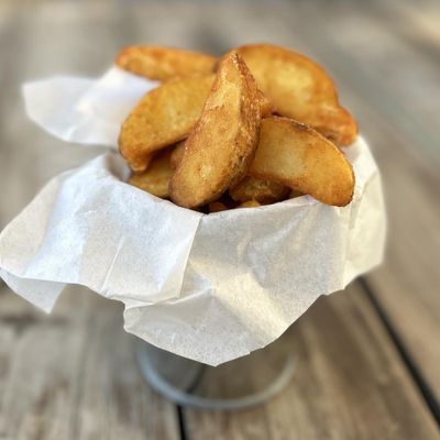 Papas fritas rústicas