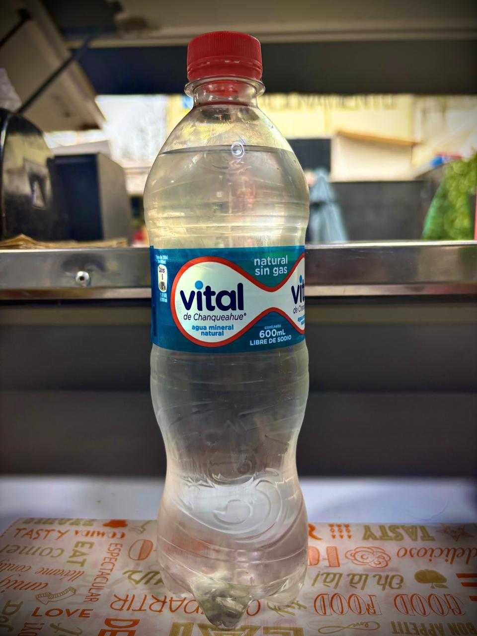Agua mineral 600 cc