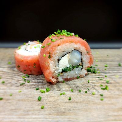 Salmon:Camaron,Queso,Cibouelette