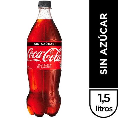 Coca Cola Sin Azúcar 1,5 Lt