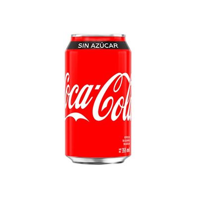 Coca Cola Sin Azúcar  350 ml