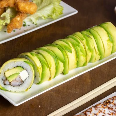 12. Ebi cheese roll