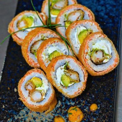 47. Sakebi Tempura roll