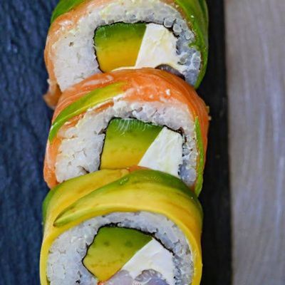 52. Rainbow roll