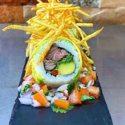 65. Meat pebre roll