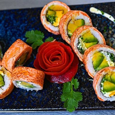 81. Sake Tropical roll