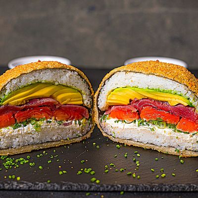 Sushi Burger Duo Marino