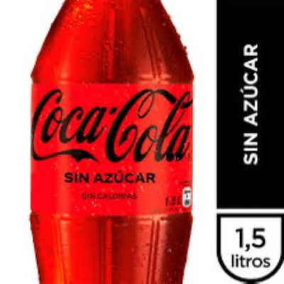 coca zero 1.5 Lt