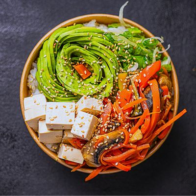 Gohan Vegan Saltado