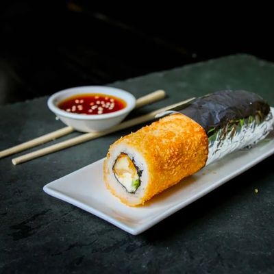 Hand roll de camaron