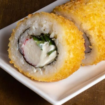 Hand roll de palmito