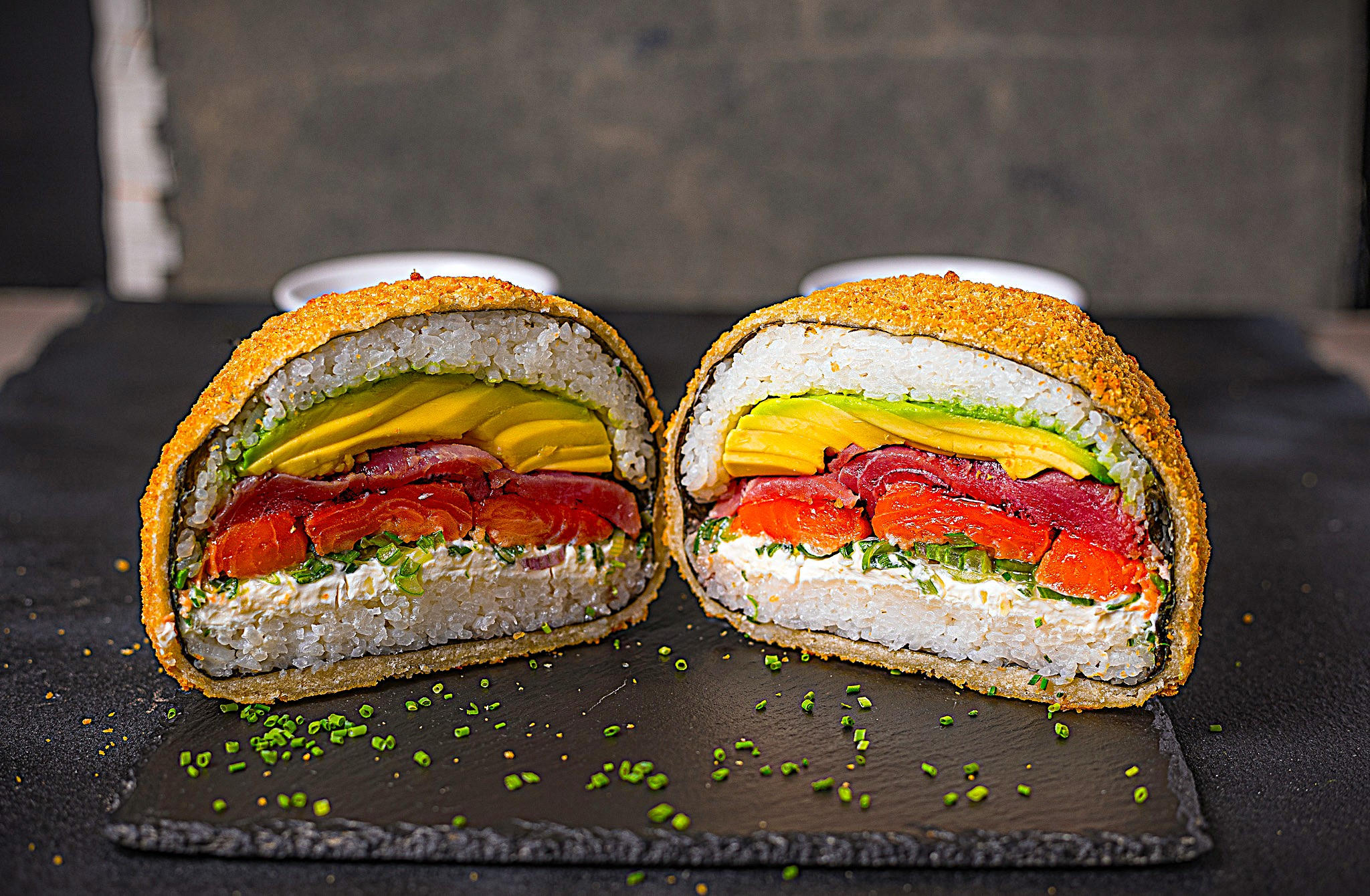 Sushi Burger Duo Marino