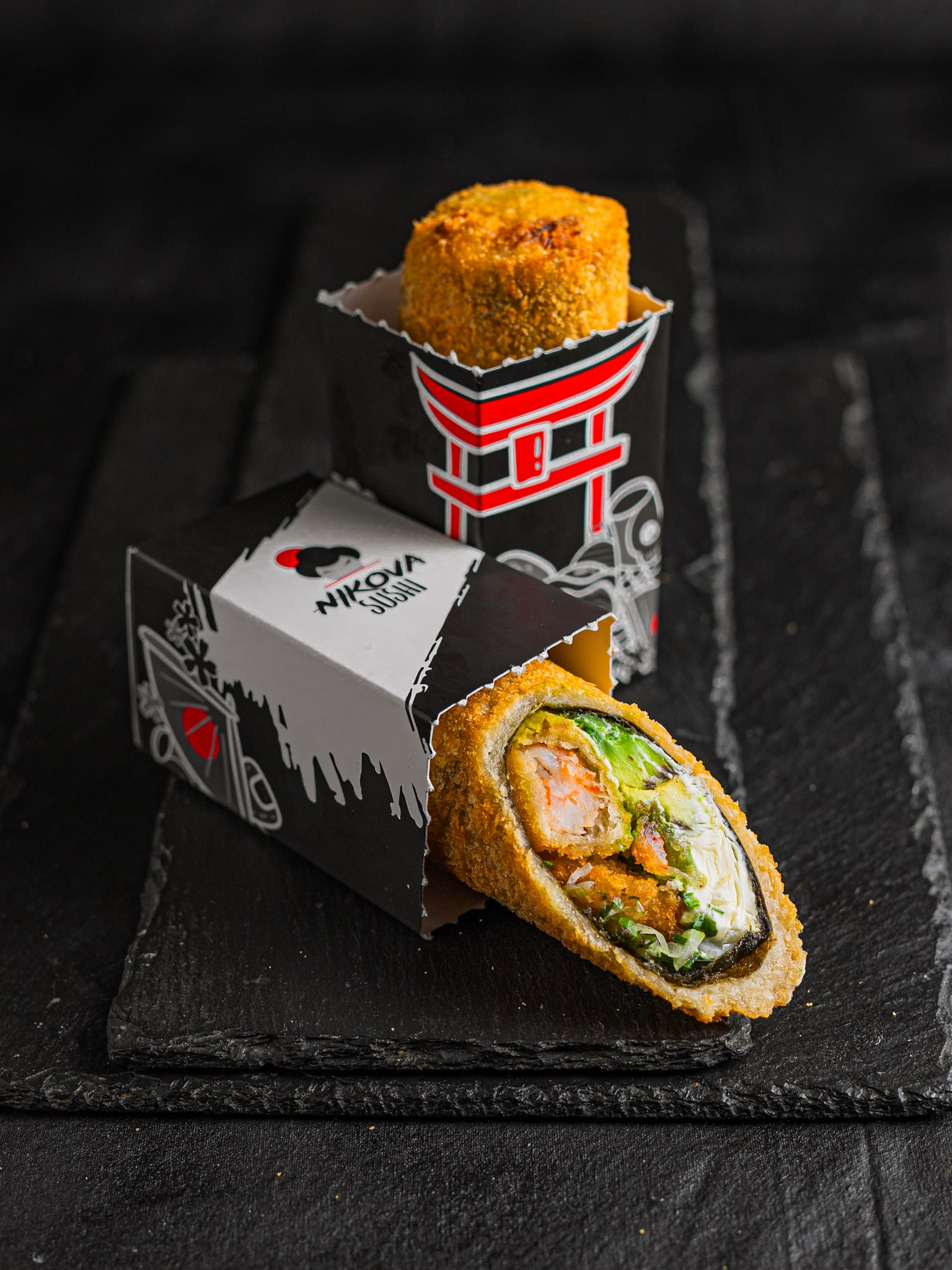 Hand Roll Ebi Sin Arroz