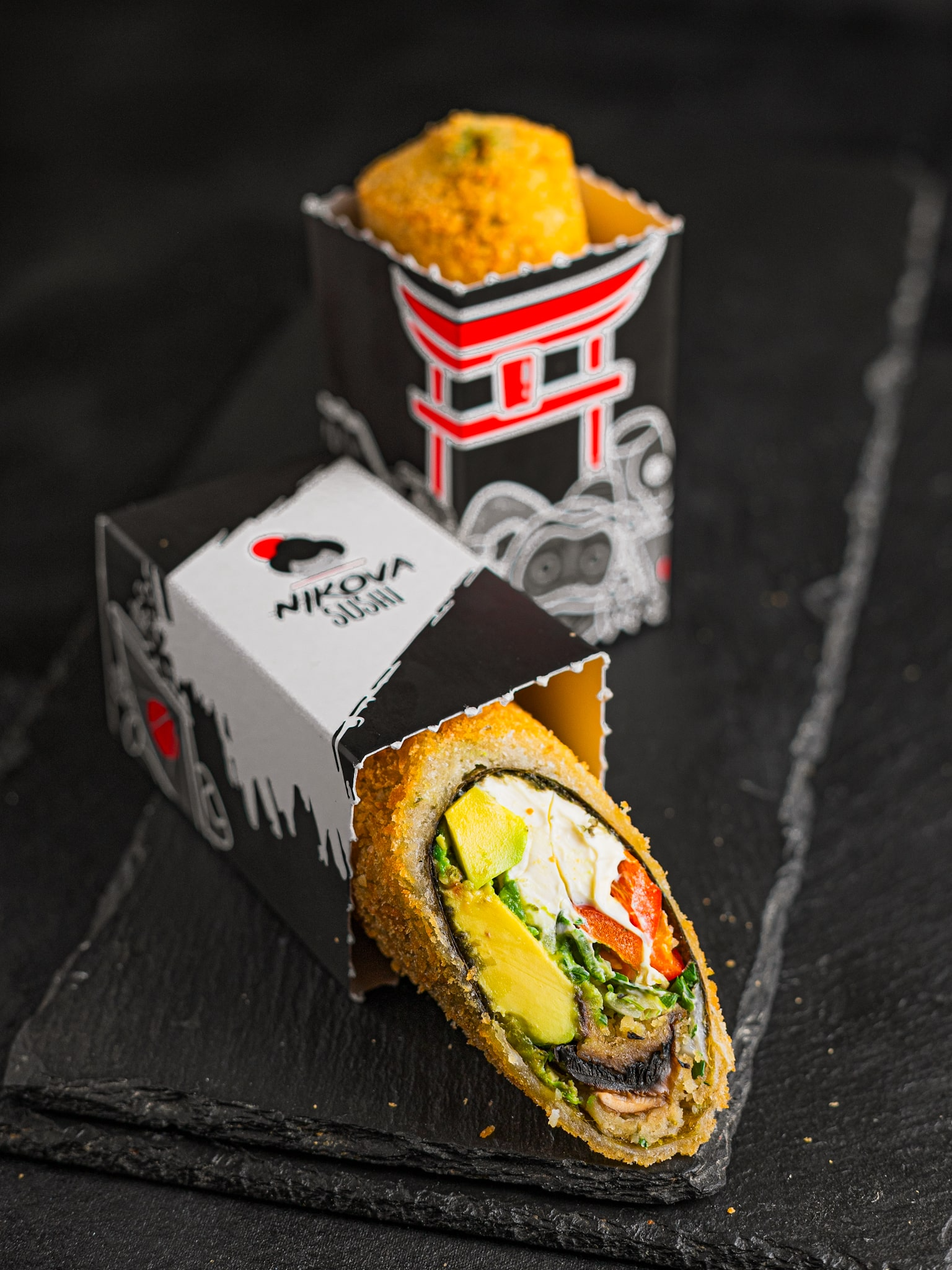 Hand Roll Veggie Sin Arroz