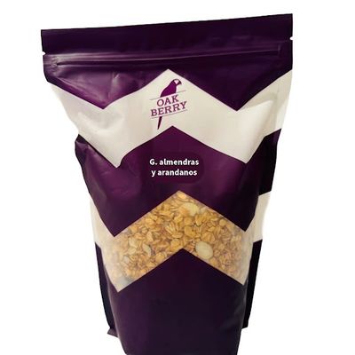Granola Almendras con Arándanos sin azucar 600 gramos