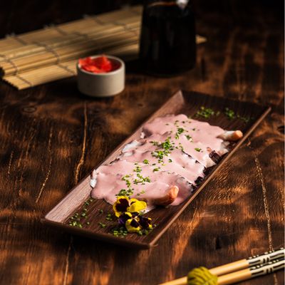 Tiradito de Pulpo al Olivo