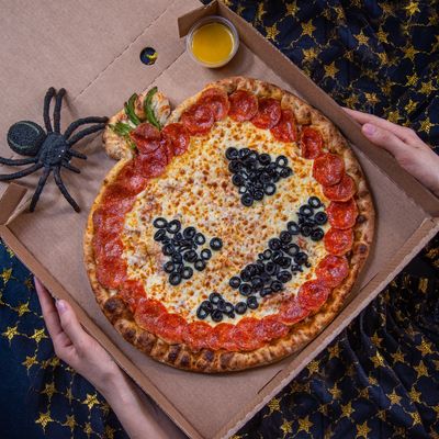 Pizza de Calabaza Halloween