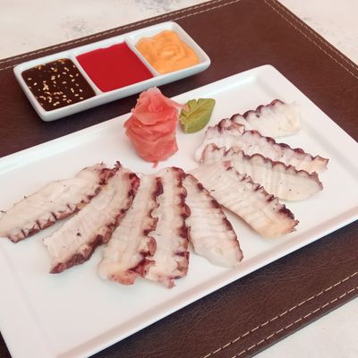 Sashimi de Pulpo