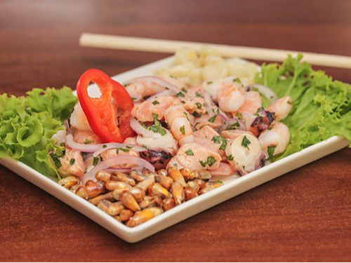 [60] Ceviche Mixto