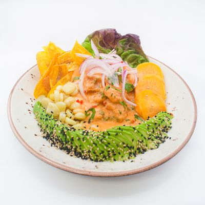 Ceviche Salmón apaltado
