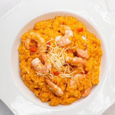 Risotto Camarones Ecua