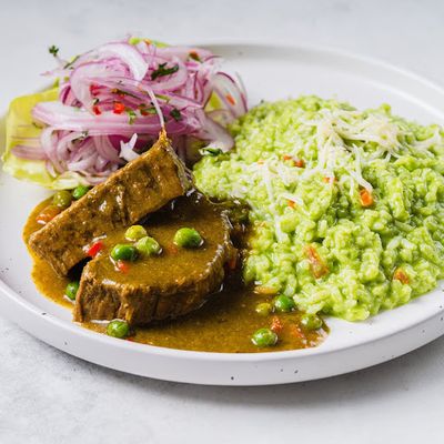 Risotto con Res Pesto
