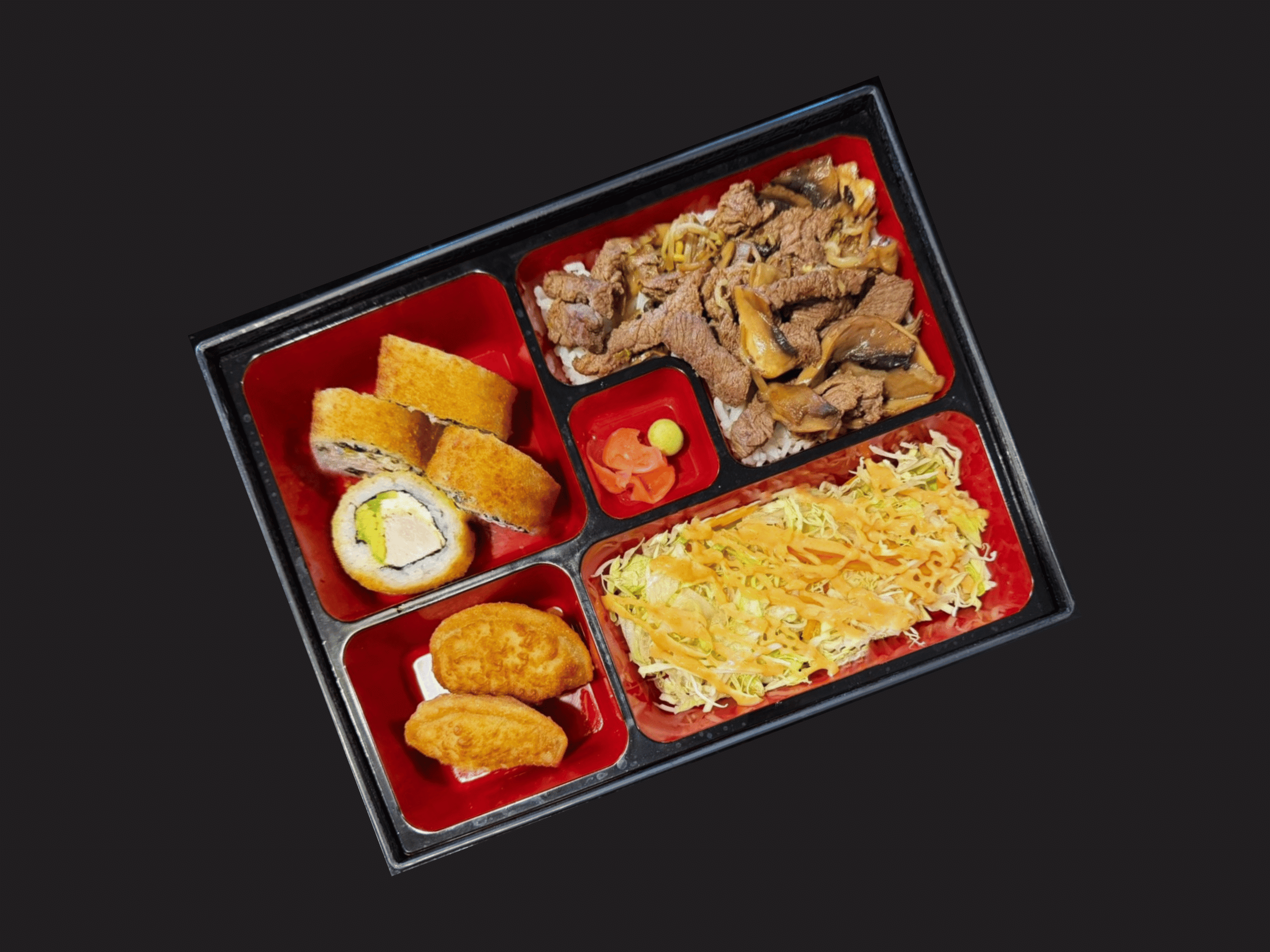 Bento Carne Champiñón (SM)