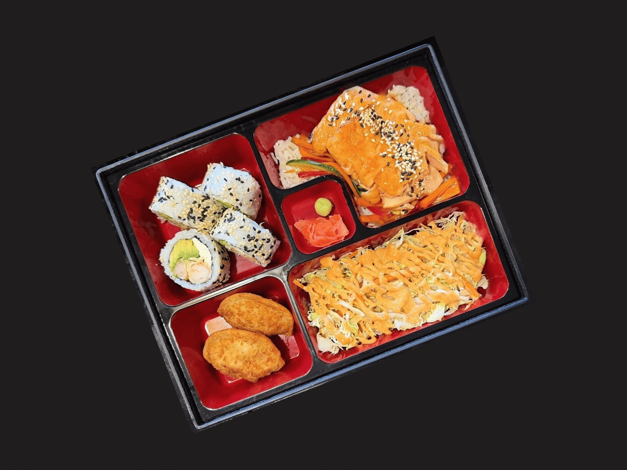Bento Salmón Teriyaki (SM)