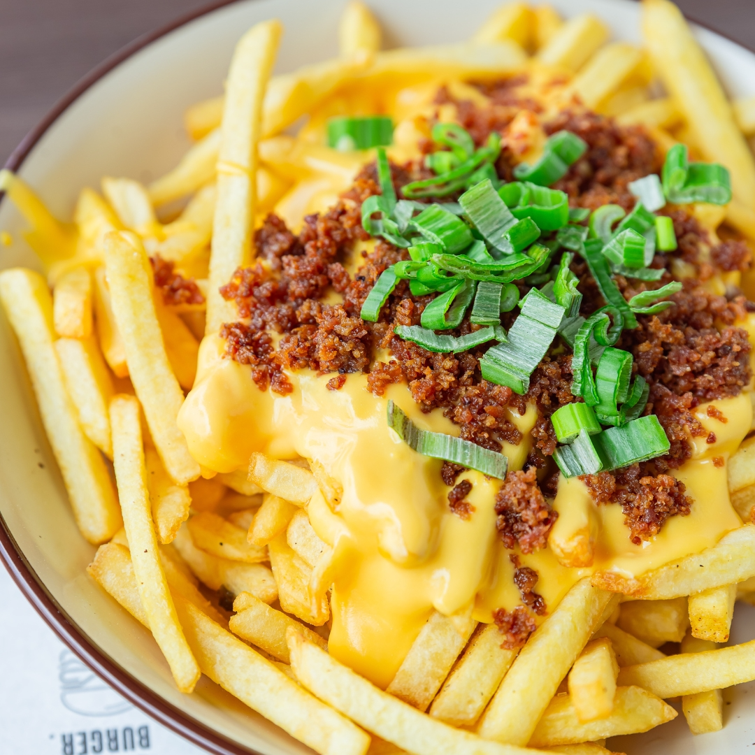 Papas Fritas Cheddar Bacon