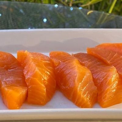 Sashimi de Salmón 