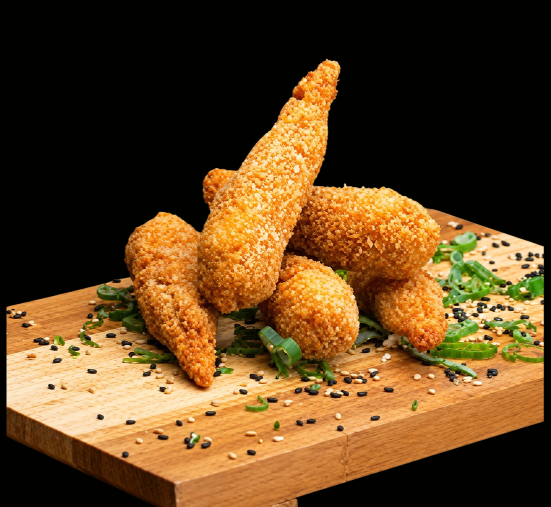 Ebi furai cheese ciboulette
