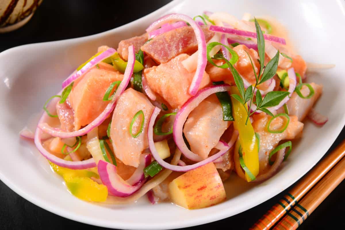 Ceviche Salmón