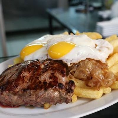 Bistec a lo Pobre
