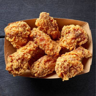 Tiritas de Pollo Apanado Estilo KFC