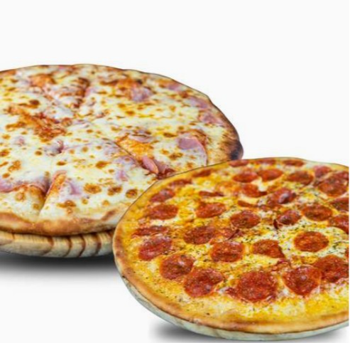 2 PIZZAS PEQUEÑAS