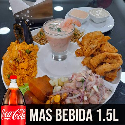  PROMO - Piqueo Marino + Bebida 1.5L  (SOLO PARA SERVIR )