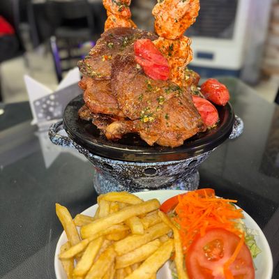 Parrilla para 4 personas