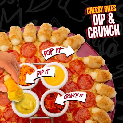 Cheesy Pops Dip & Crunch