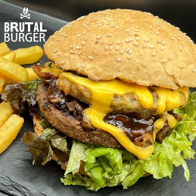 Brutal Ranch + Papas Fritas SIN GLUTEN