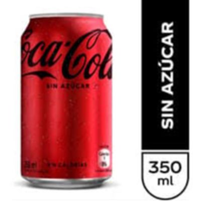 Coca Cola Sin azucar 350ml