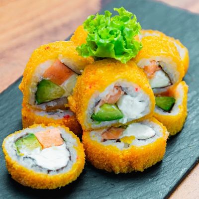 Sake Panko Roll