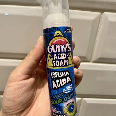 Espuma ácida sabor Sour Gum