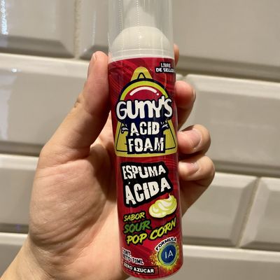 Espuma ácida sabor Sour Pop Corn