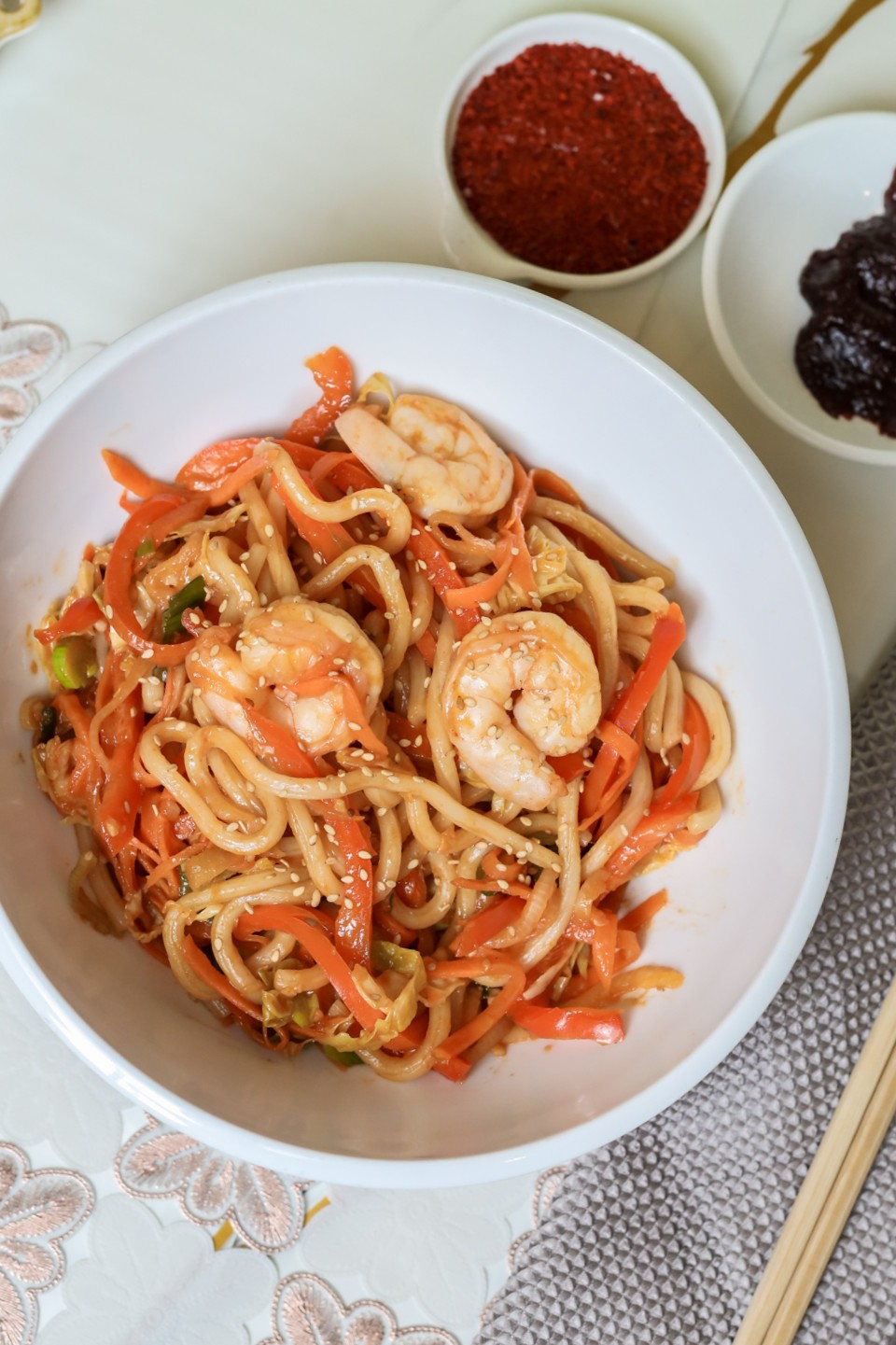 Camaron Bibim Udon 까마론 비빔우동