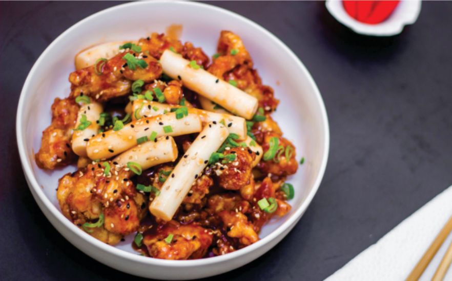 Tok Dak Dang Jeong 떡 닭강정