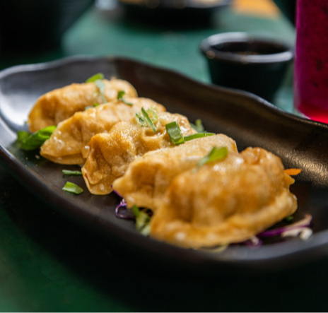 Gyozas de Camarón