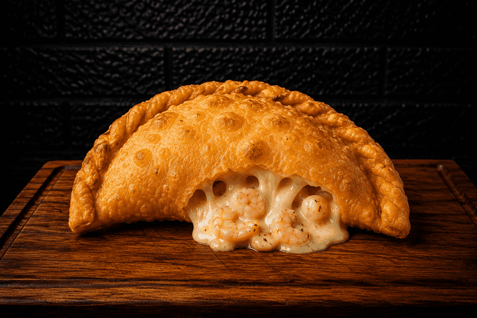 Empanada Camaron Queso