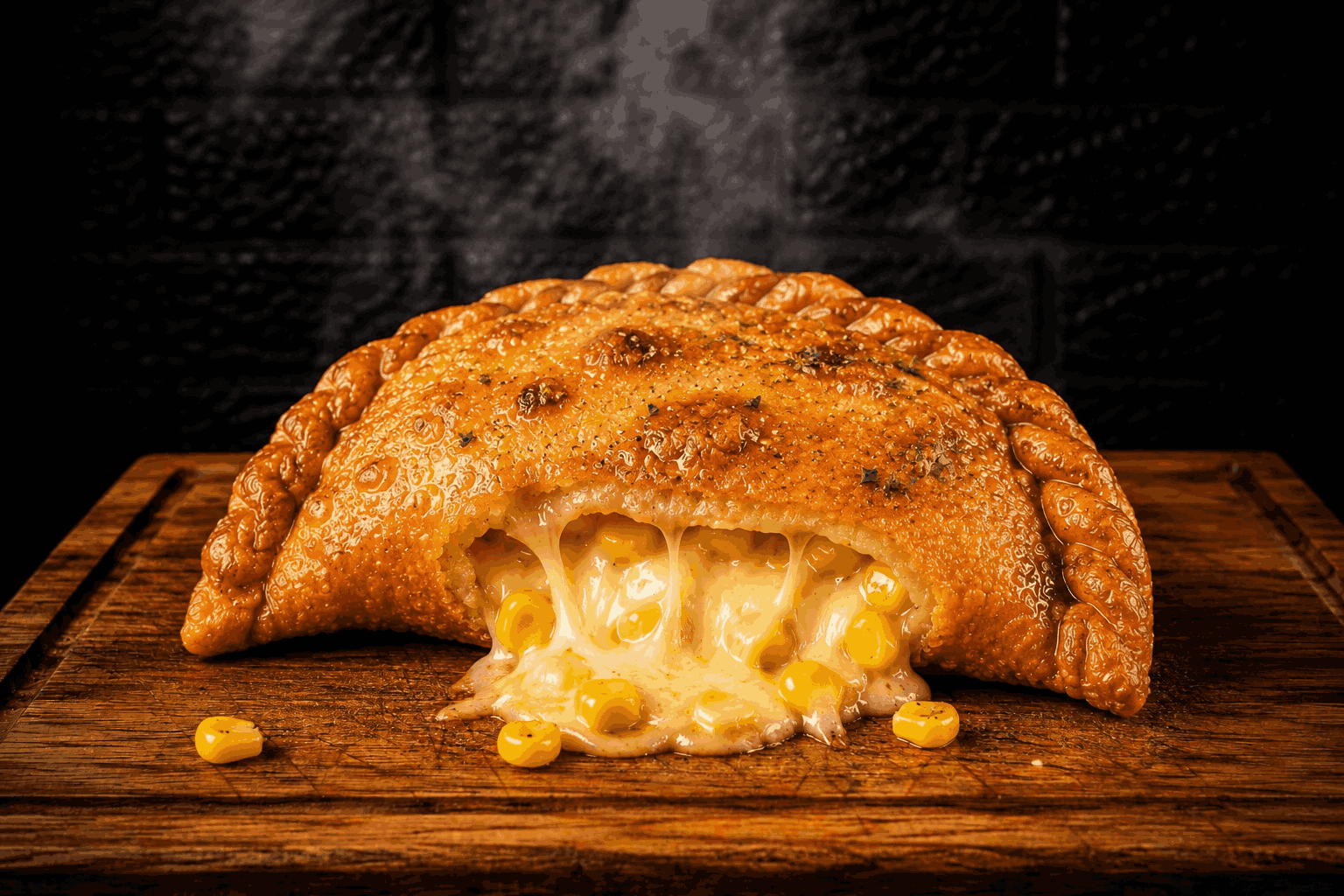 Empanada Choclo, Queso Y Aceituna
