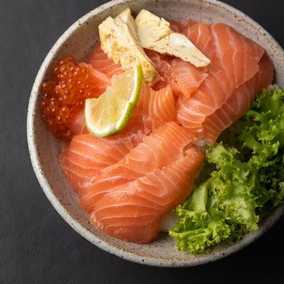 Chirashi Salmón ikura